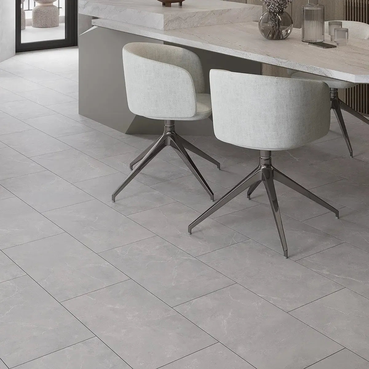 M*部様 No.127 アンティーク 銀貨 ラグサ タレロ クロアチア Acadia Gray Porcelain Tile 12x24 | Tile Club